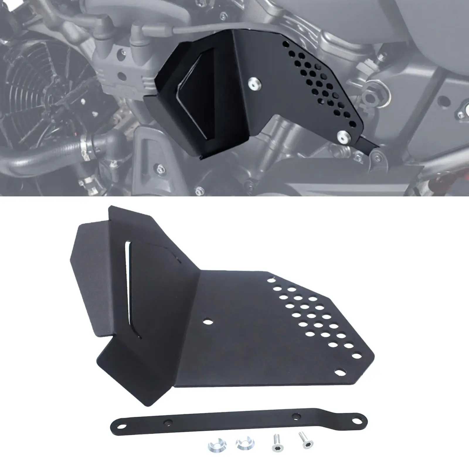 Motorcycle Throttle Body Cover Throttle Valve Cover Replacement Motorbike Modification Part for Pan America 1250/S 2021+