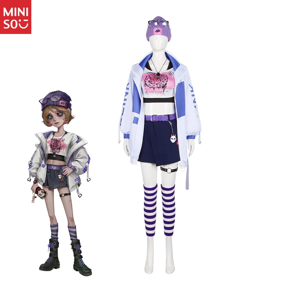 

Miniso Fifth Personality Cos Esports Second Team BLK Mechanic Tracy Cosplay Cosplay Costume