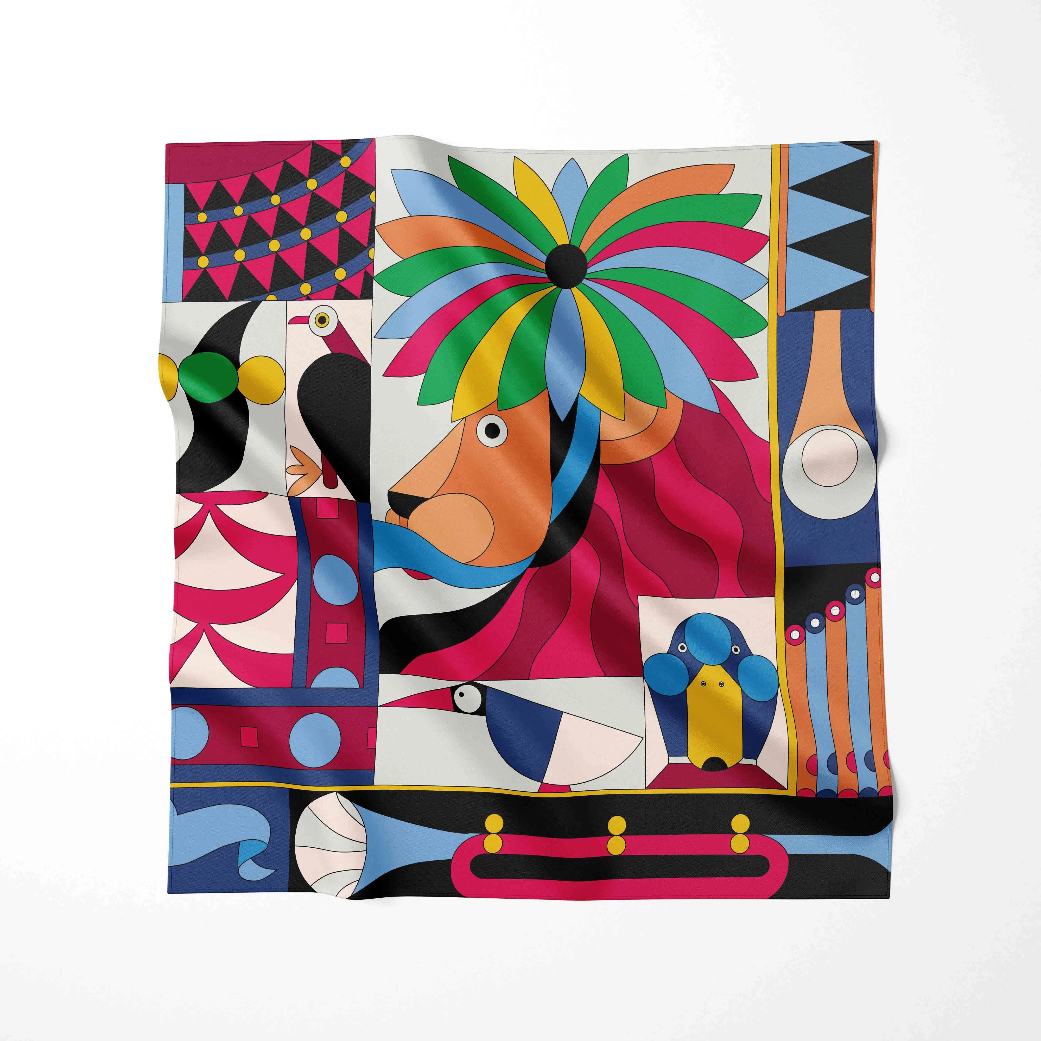 

Fashion Kerchief Square 70cm X 70cm Chiffon Scarf Women Print 2026 Spring Autumn Shawls Bandana Female Accessories