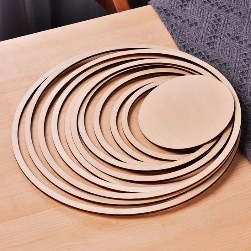 Pottery Ceramic Tool School Ceramic Bar Hand-printed Blank Molding Mud Board Molding Wooden Concentric Cutting Guide