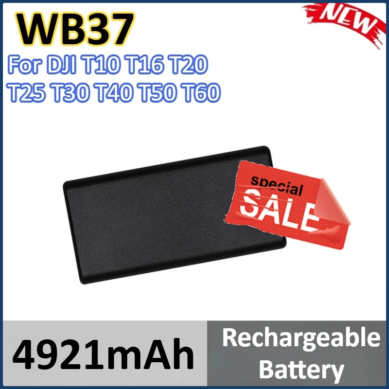 WB37 Batteria Ricaricabile Per DJI T10 T16 T20 T25 T30 T40 T50 T60 M210 M300 M600 MG-1A MG-1S Drone Batteria + Caricatore 4921mAh