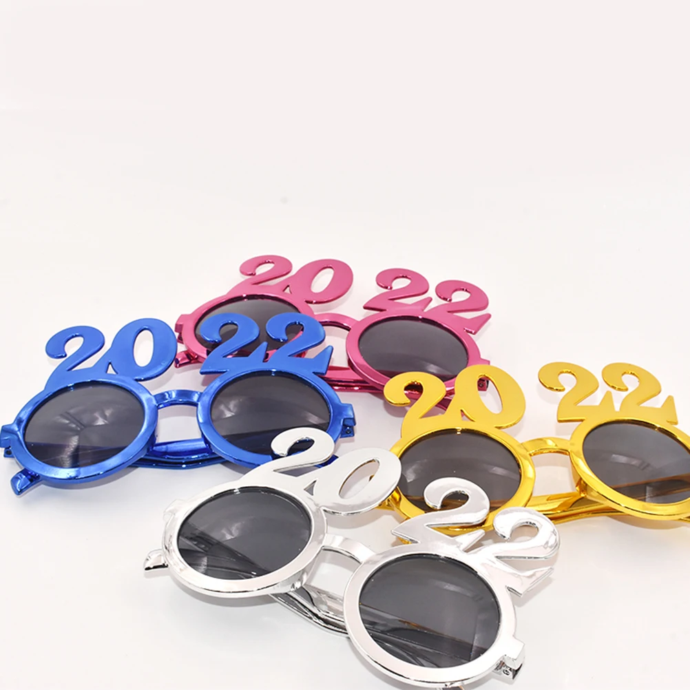 

4pcs Decorative Glasses Lovely Funny Sunglasses for Baby Adult Photo Props Costume Accessory Eyeglasses Funny Party