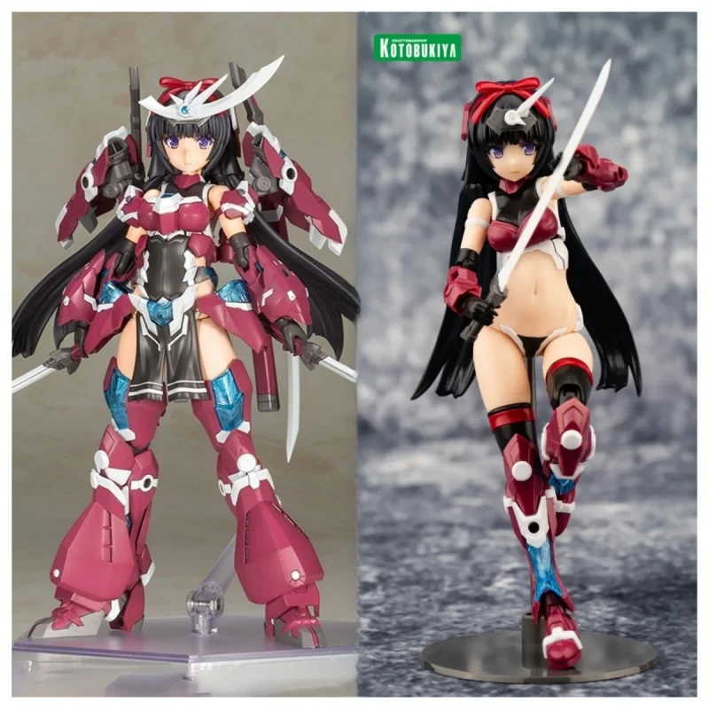

In Stock Original Kotobukiya Model Kits Frame Arms Girl P3 Kunoichi Ver. Magatsuki Action Figure Mobile Suit Girl FAG