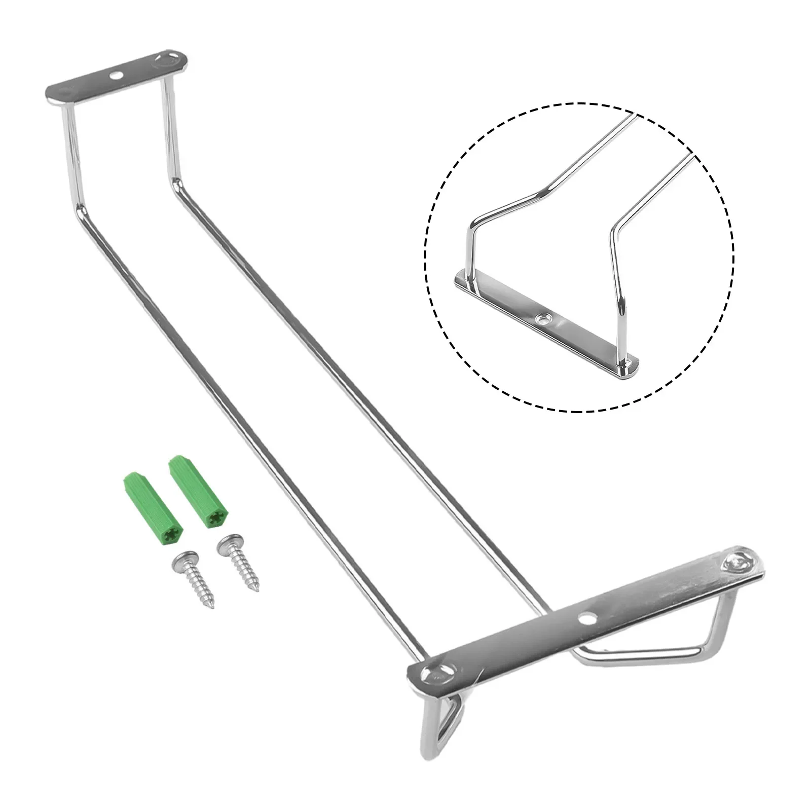 1 Stück verkehrt herum Edelstahl Weingläser Rack Küchen bar Champagner Getränke halter Glas Becher Eisen Rack Bar Werkzeug aufbewahrung