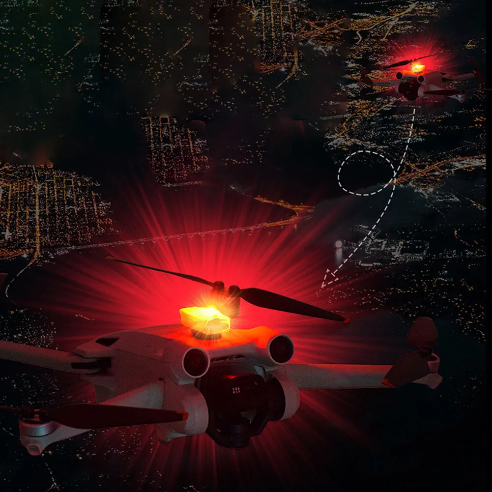 Strobe Anti-Collision-Drone LED Light Compact Mini Drone-Strobe Light For Night Flying