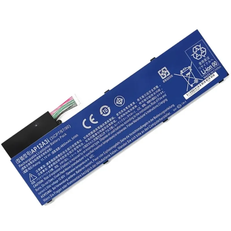 AP12A3i 11.1V 4850mAh 54Wh Laptop Battery for ACER Aspire Timeline Ultra M3 M5 M3-581TG M3-481TG M5-481TG M5-581TG AP12A4i