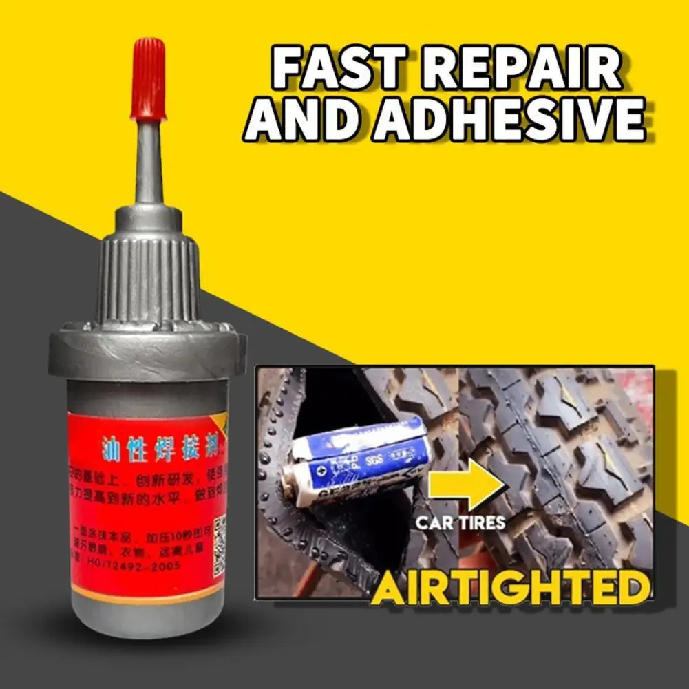 20g Oily Glue Universal Welding Liquid High Strength Glue Repair Glue Wood Metal Soldering Shoes Strong Glue Agent Rubber E Z4Y6