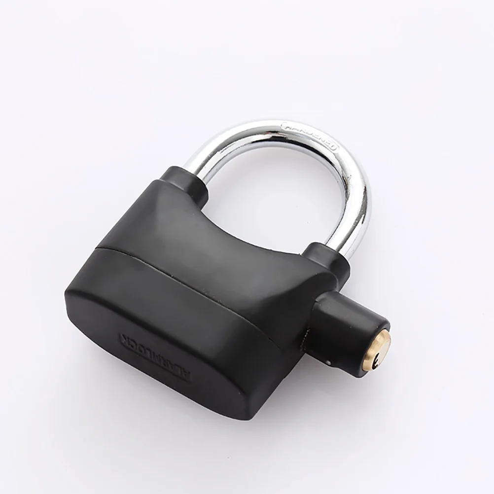 

Bicycle Motorcycle Scooter Lock Alarm Padlock Metal Anti Rust Siren Durable Security Theft Prevention Outdoor Indoor Riding