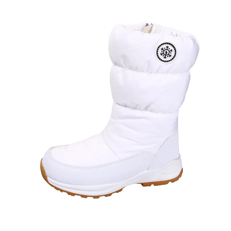 

FleeceLined Snow Boots Non Slip Thermalized Winter Boots Durable Insulated WaterproofGrip Boots Couples Anti Skid Boot