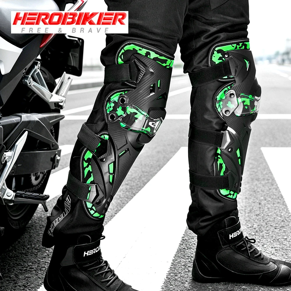 

Off Road Motorcycle Armor Anti Fall And Anti-collision Motorcycle Knee Pads Night Reflective Knee Pads Motorcycle Equipment