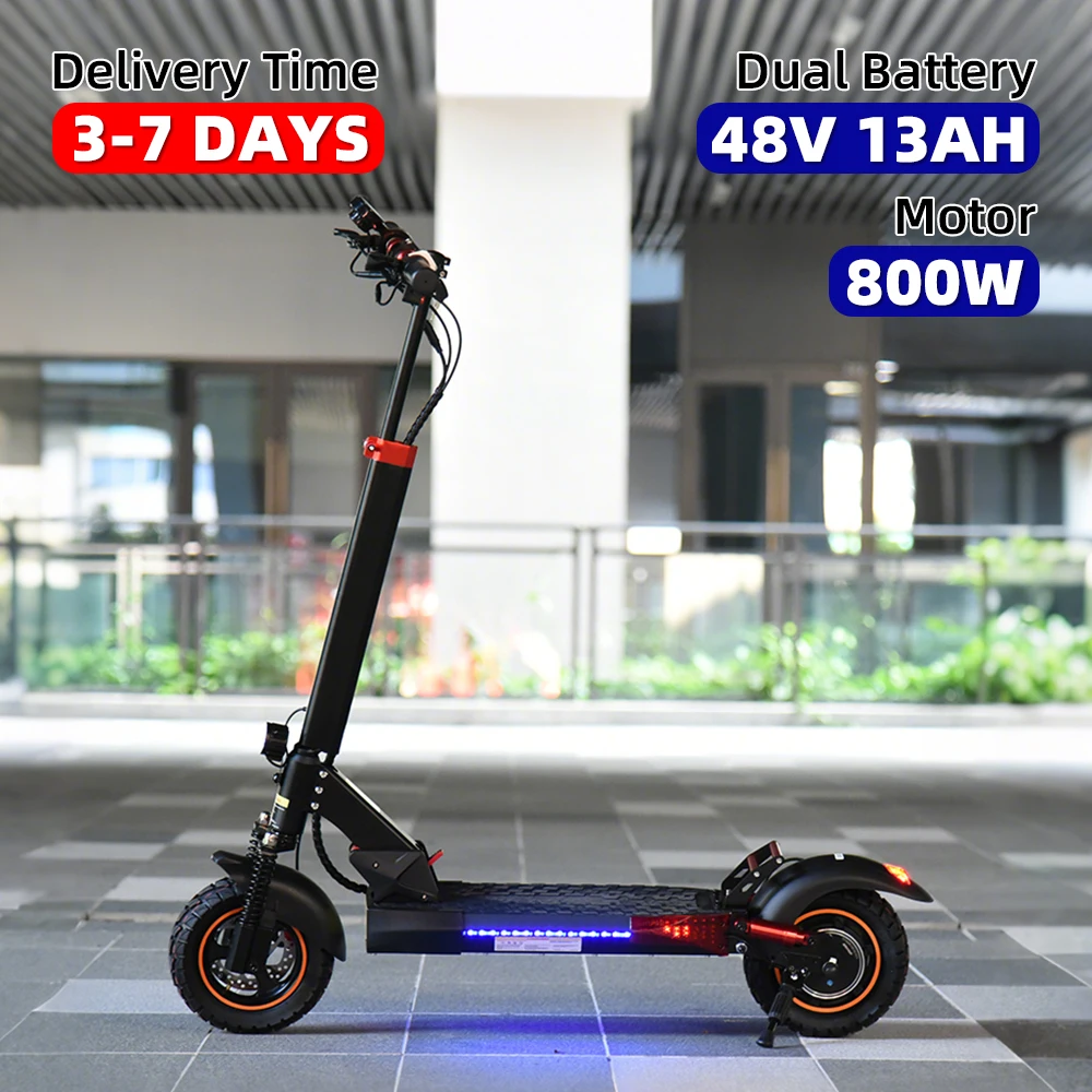 

One piece dropshipping 10 inch electric scooter 800W48V13AH lithium battery electric scooter in stock in the United States