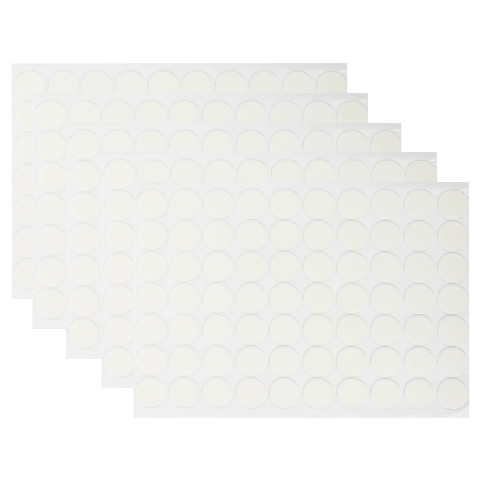 70pcs Round Transparent Acrylic Double Sided Adhesive Dots 20mm Removable No Residue Decoration Fixing Clear Tape