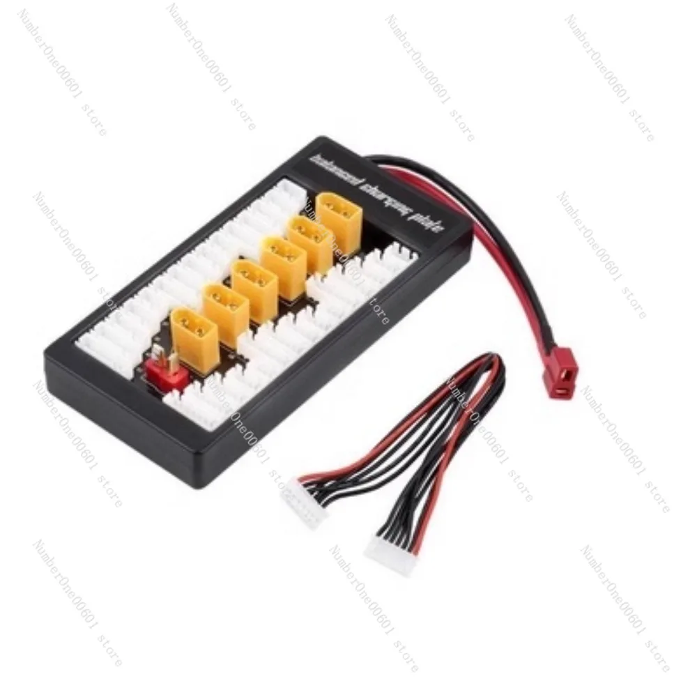 

IMAX B6 Balance Charger Expansion Board Model Aircraft Lithium Battery T Plug Xt60 Terminal Block Parallel Charging Panel