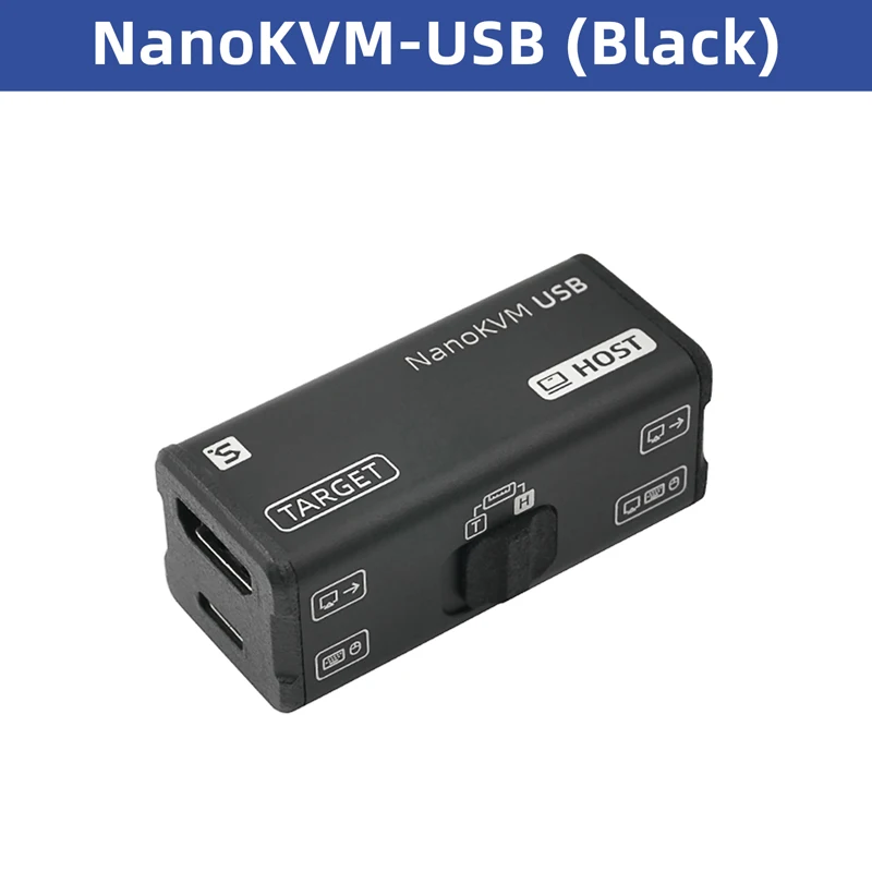 

Sipeed NanoKVM-USB Работа и обслуживание USB 3.0 Карта захвата Виртуальная клавиатура Мышь Веб-управление Черный для NanoKVM