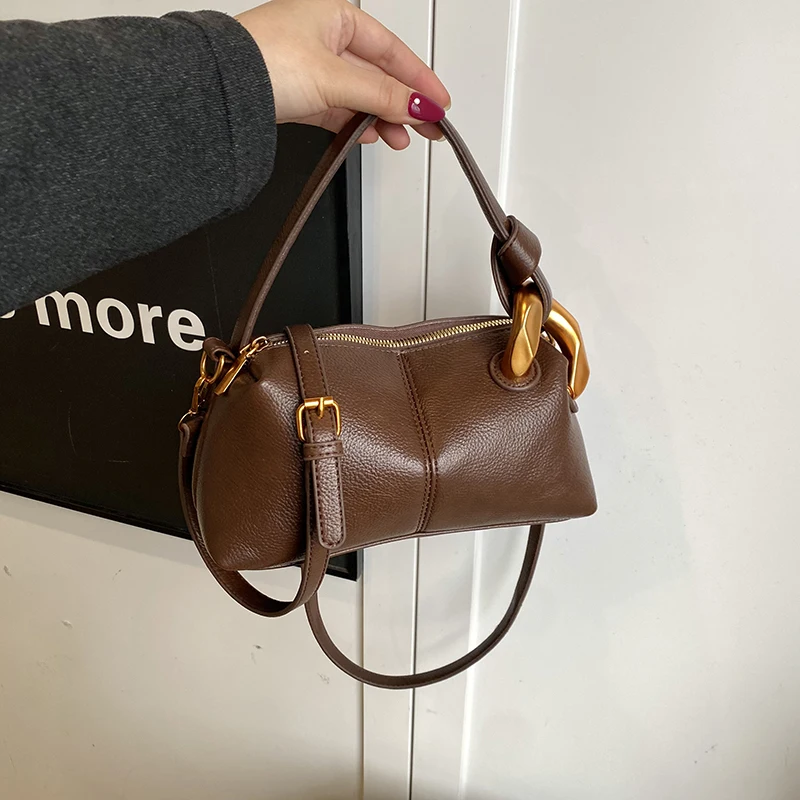 

Vintage Fashion All-match Small Square Pillow Single Shoulder Crossbody Simple Women's Bag New Daily Commuter Handbag
