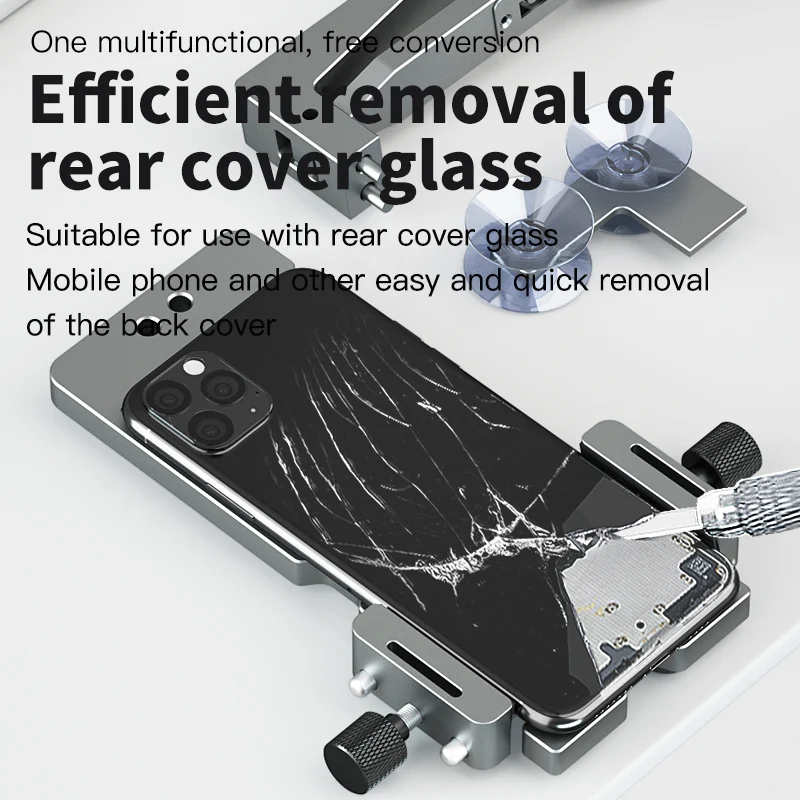 MaAnt QP-2 2 IN 1 Universal Mobile Phone Heating Free Screen Removal Separation Removal Mobile Phone Back Cover Clamp