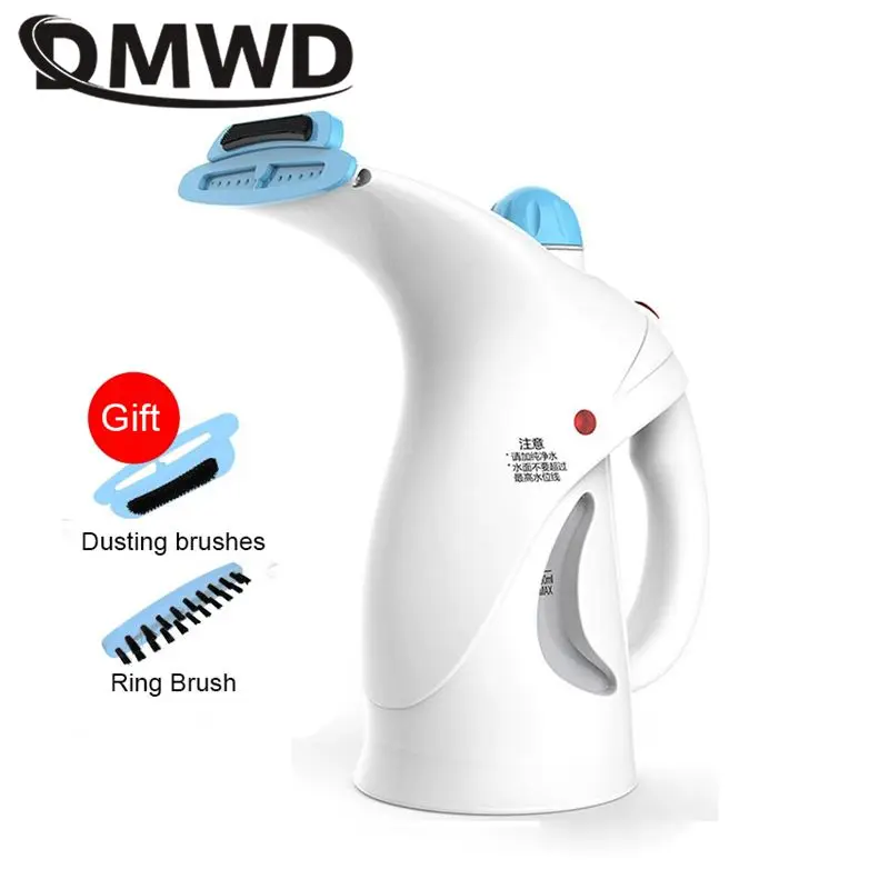 DMWD Household Garment Steamer Handheld Steam Iron Hanging Ironing Mini Portable Travel Essentials Overheat Protection