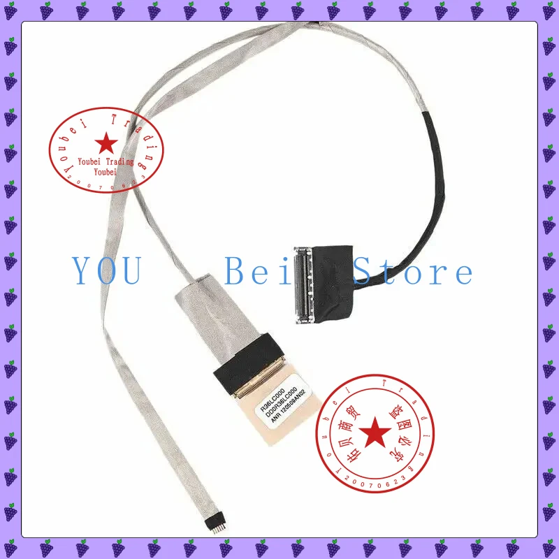 Nova linha para hp pavilion g6 G6-2000 2001 2145 2146 TPN-Q110 TPN-Q107 dd0r36lc000 portátil led lcd lvds cabo de vídeo
