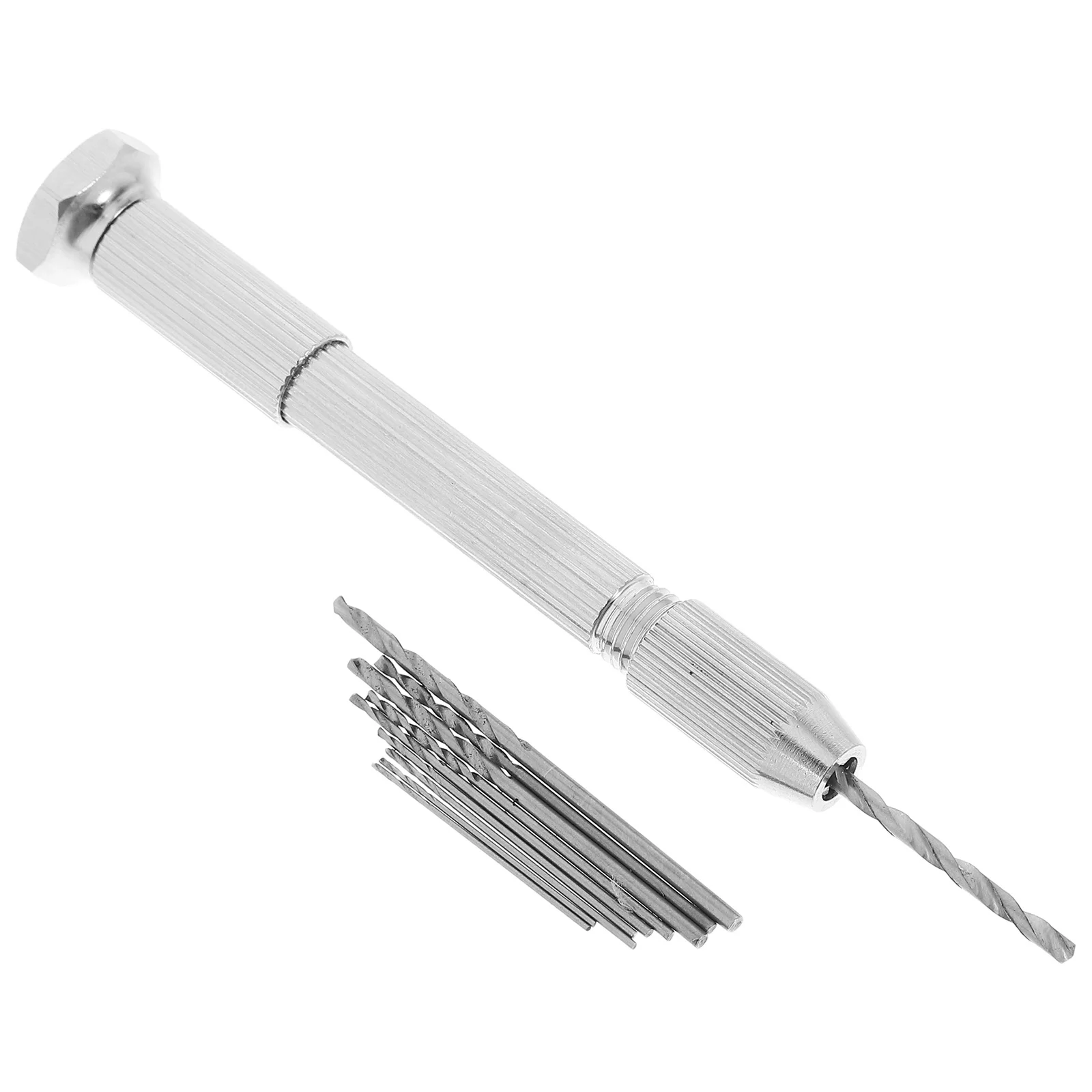 1 مجموعة اليد تويست الحفر دبوس ملزمة دليل يده أداة مجموعة مايكرو لقمة ثقب سبائك الألومنيوم الحرفية العمل DIY بها بنفسك أدوات لكمة المجوهرات