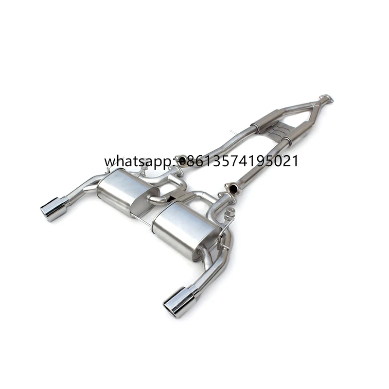 

ING Exhaust System for Infiniti Q50 Q60 Q70 3.7 2014+ SS304 Stainless Steel Catback Exhaust EXHAUST ACCESSORY