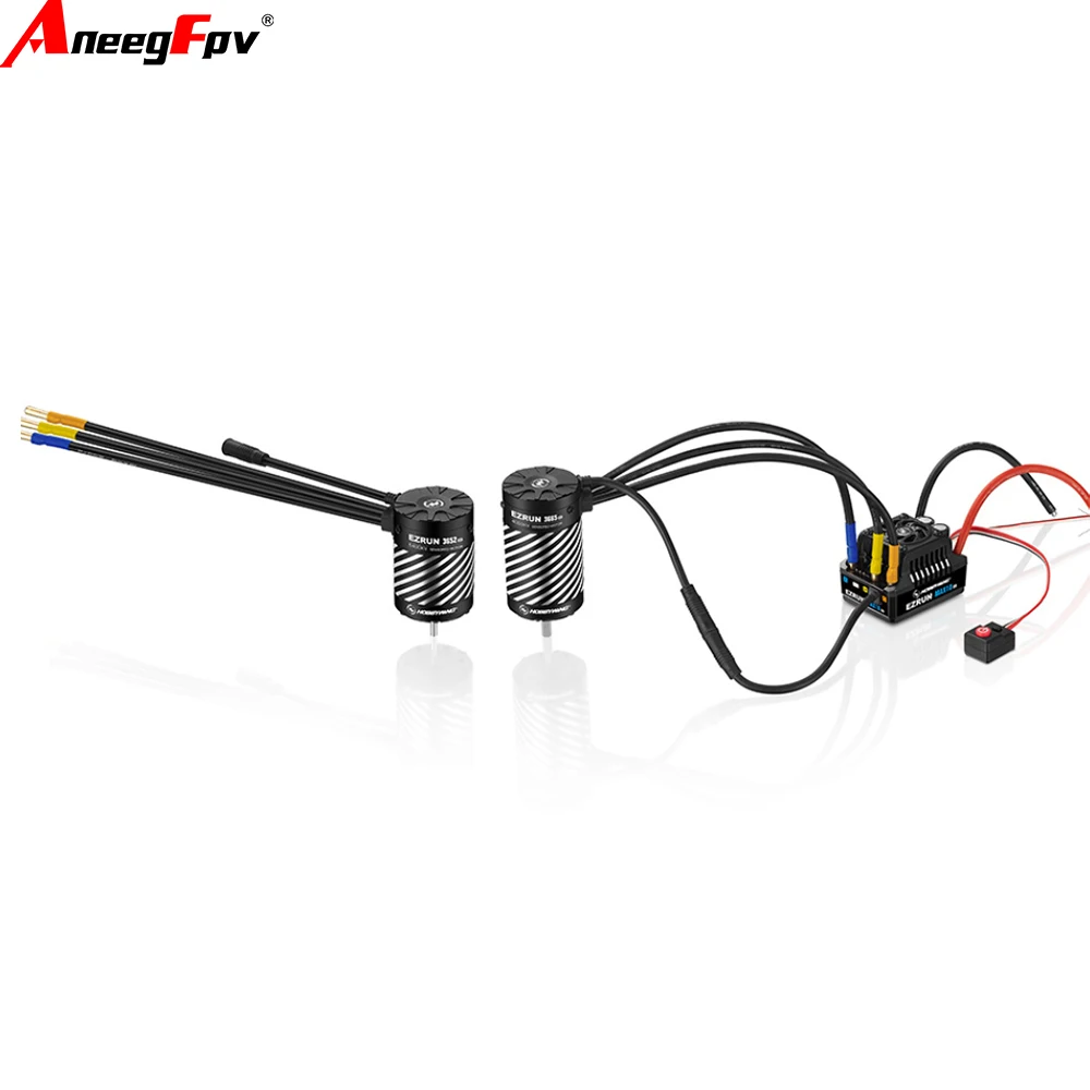 

Hobbywing EzRun MAX10 G2 140A/80A Waterproof Brushless ESC with 3665/3652 G3 Turbo Inductive Brushless Motor for 1/10 RC Car