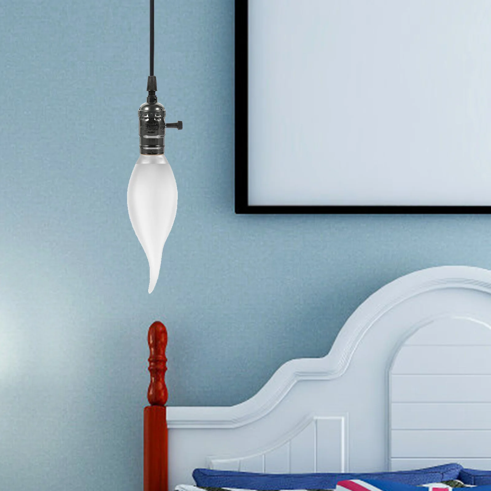 E27 E26 حامل مصباح خمر ضوء لمبة قاعدة صلابة عالية مقبس آمن صالح لطاولة السقف الجدار طقم تصليح المصباح #4