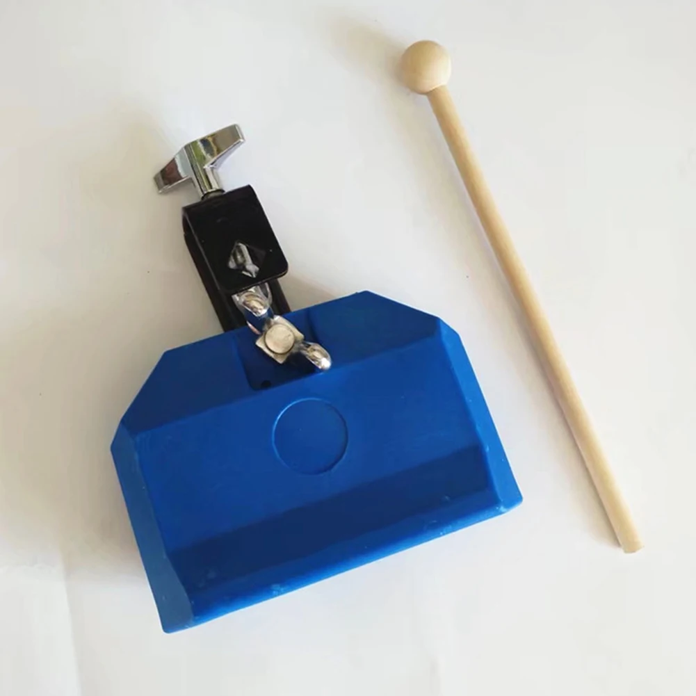 Mallet Cowbell Musical Instruments Cheering Bell For Home Farm Ranch Freely Adjust Angle Percussion Instrument Bells Chimes