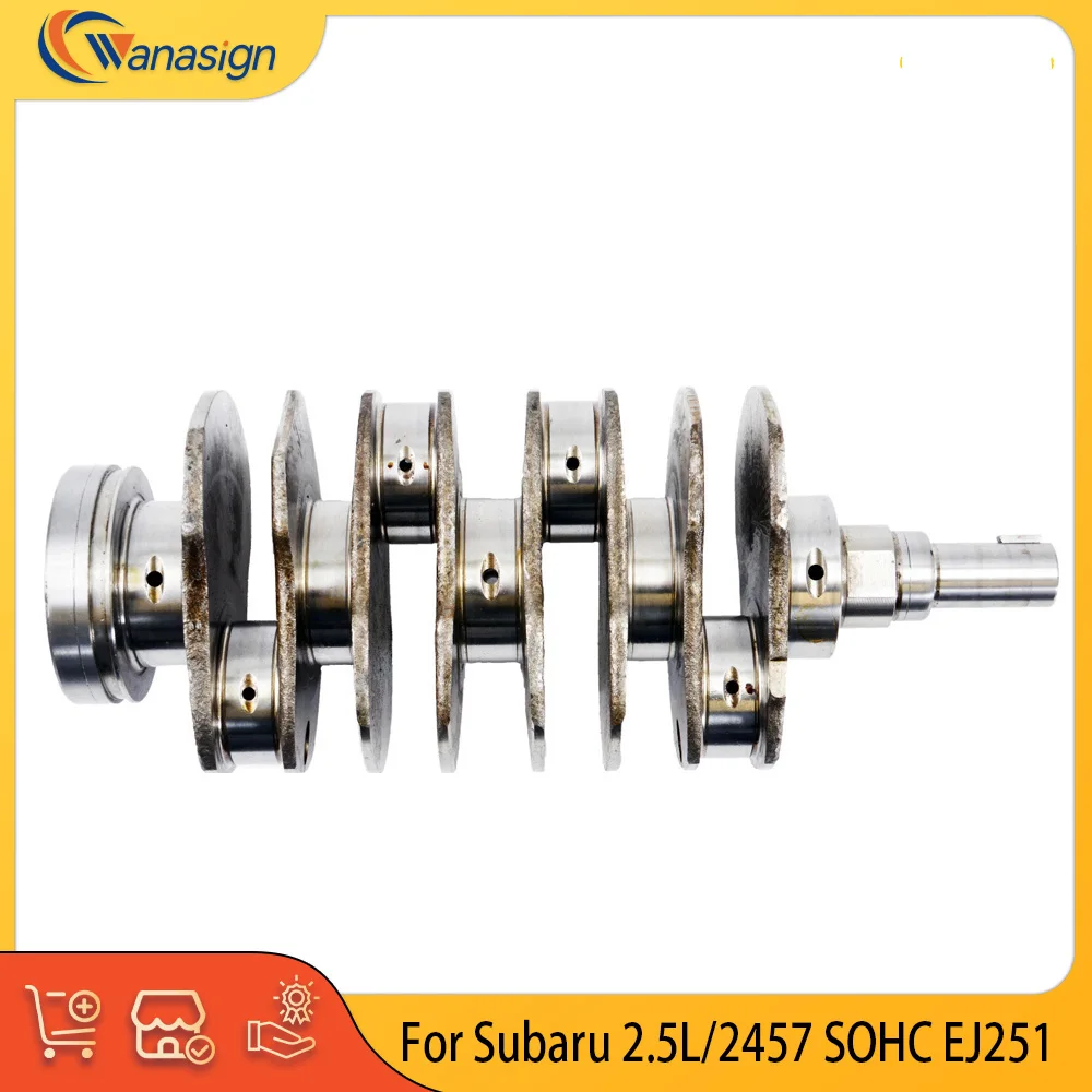 AUTO ENGINE PARTS CRANKSHAFT KIT For SUBARU EJ25 2.5L SOHC DOHC EJ251 EJ252 EJ253 EJ259 EJ25D H4 GAS Turbocharged 1996-2021