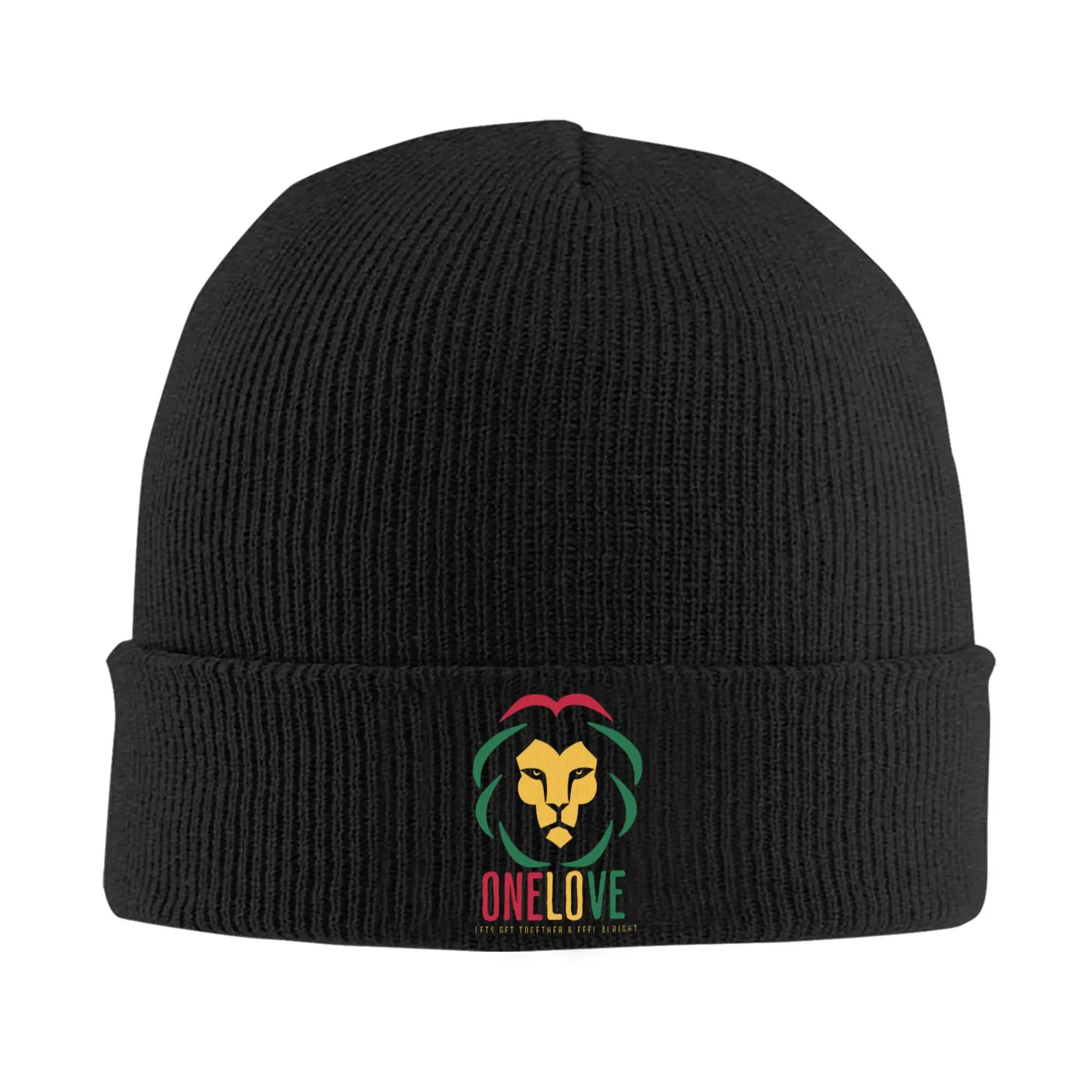 Adult Unisex Bobs Marleys Beanie Hats One Love Retro Knitting Hat Autumn Outdoor Sport Caps Design Thermal Elastic Bonnet Hats