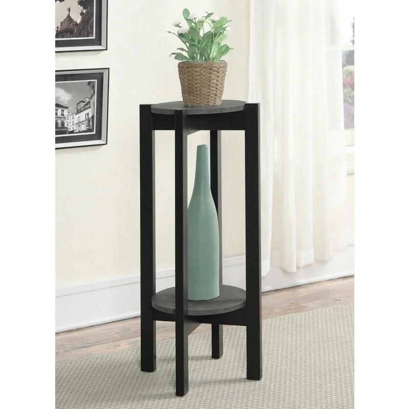 

Newport Deluxe Plant Stand,wood Faux Cement