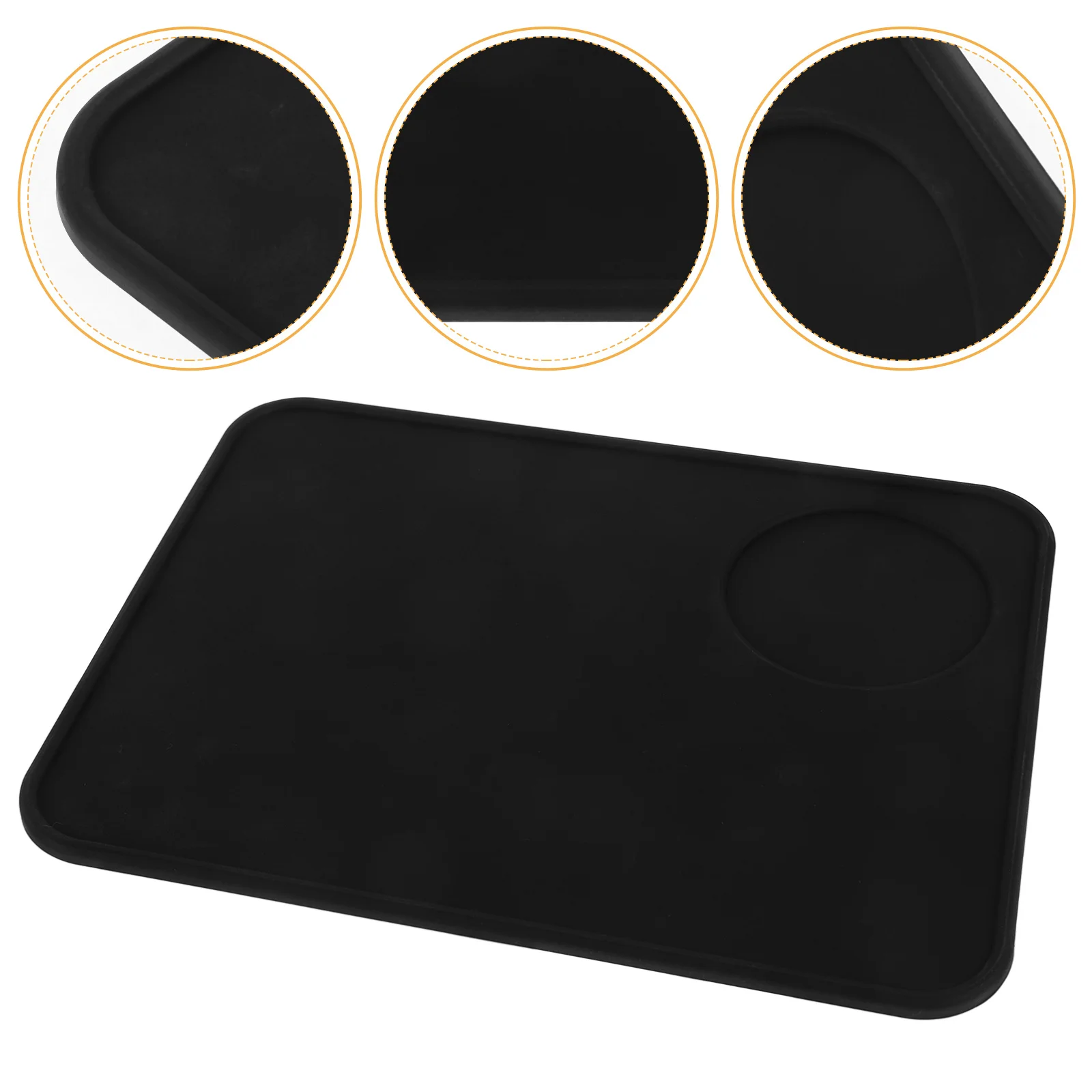 

Coffee Tamper Mat Silicone Non-Slip Espresso Tamping Pad Stable Handle Mat for Kitchen Espresso Machine Accessories