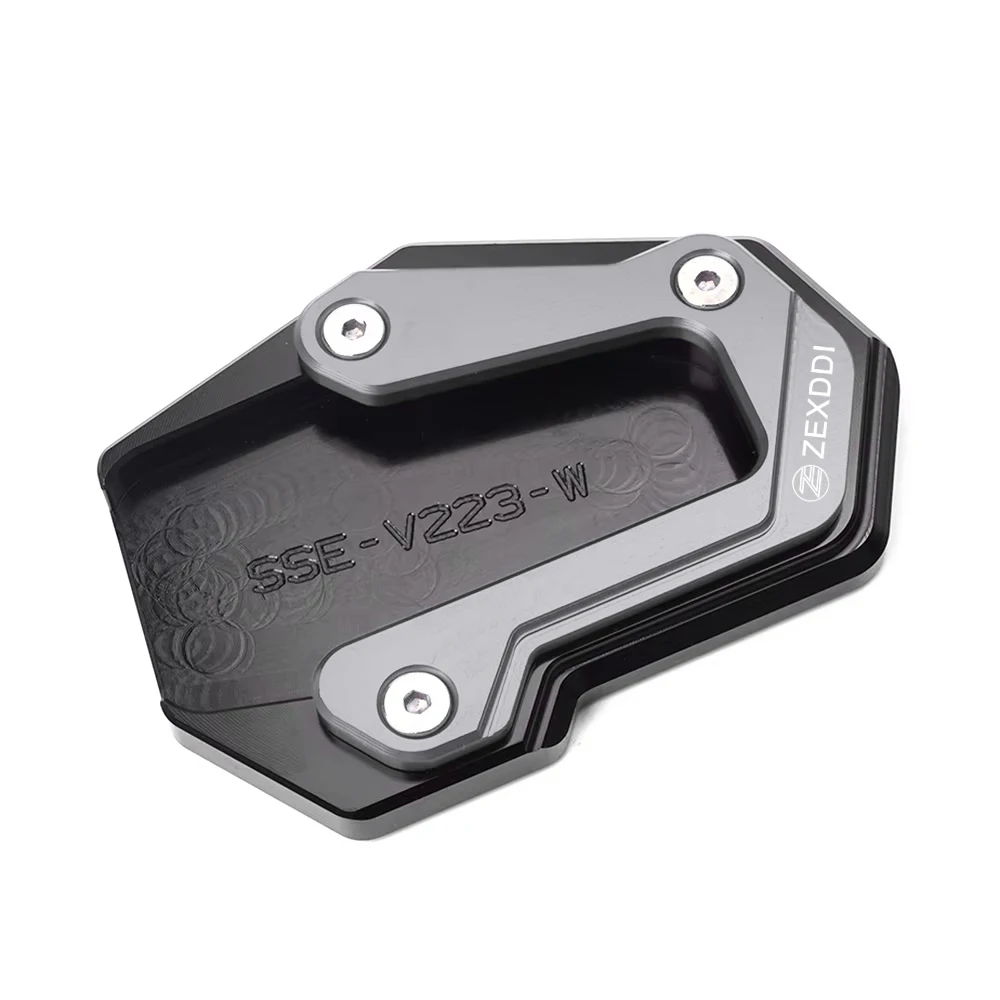 Für Multistrada 950 1100 1200 1200S/GT 1260 S V4S V4 V2 V2S Motorrad-Seitenständer-Verlängerungsplatte Stützplatte – Detail 4