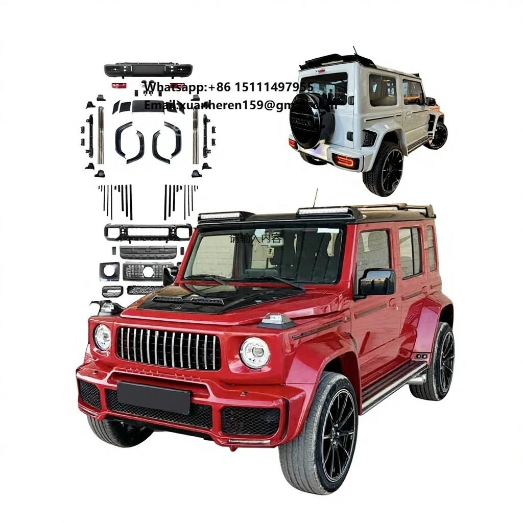 Hot Sale Lift Kit for Jimny JB74 2019-2023 2024 XL to G63 Offroad Exterior Modified Body Kit Bra Bus for Suzuki Jimny