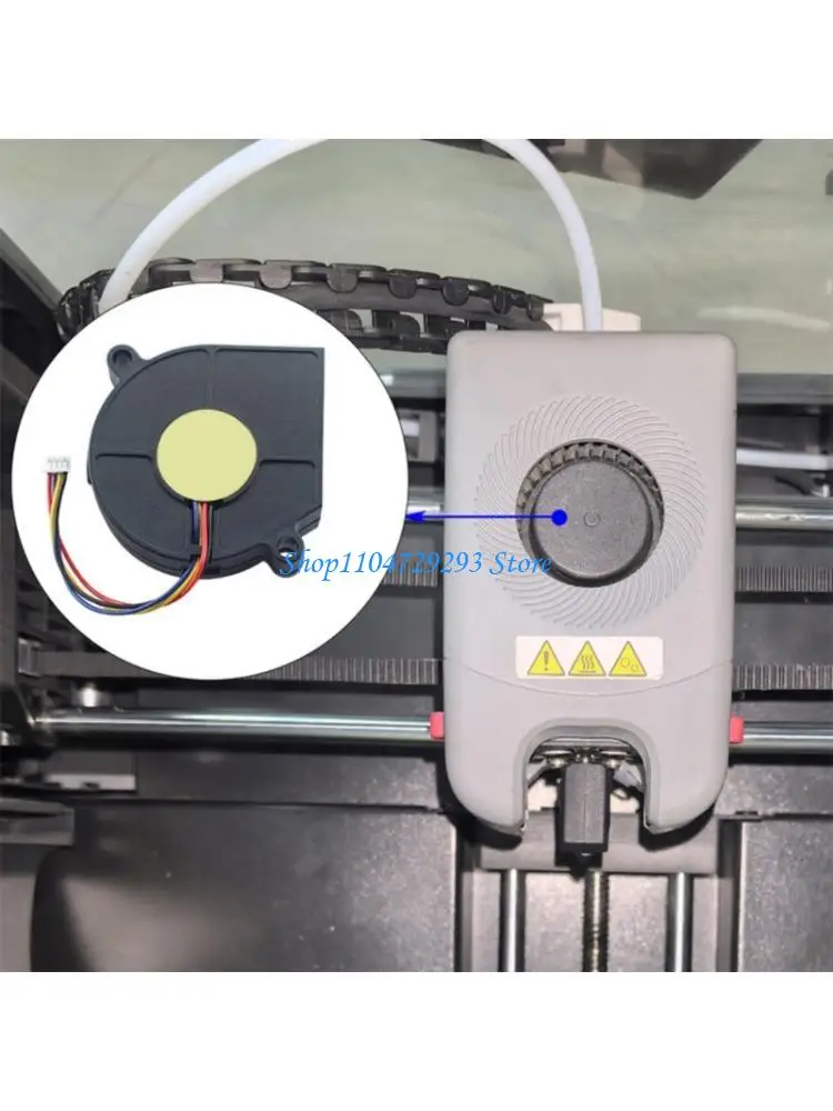 

Охлаждающий вентилятор Y2GD Printer Part 5015 24 В вентилятор охлаждающий вентилятор с двойным подшипником 51,5x51,5 мм