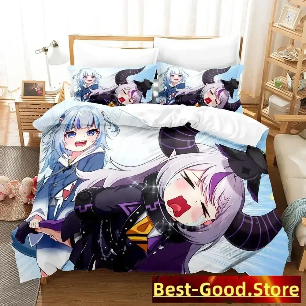 

2023 La Darknesss Bedding Set Single Twin Full Queen King Size Bed Set Adult Kid Bedroom Duvetcover Sets Anime parure de lit Bed