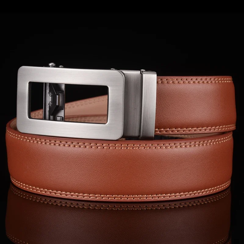 Brown Men Belt Genuine Leather Luxury High Quality Ceinture Homme Luxe Casual Cinturon Hombre Brand Belts For Jean Homme G25