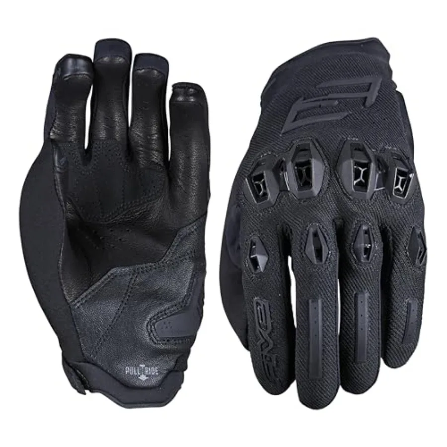 

Stunt EVO 2 Motorcycle Gloves for Women Riding Gloves for Motorcycle, Scooter and More, XS-XL, synthetic leather, black, reinfo