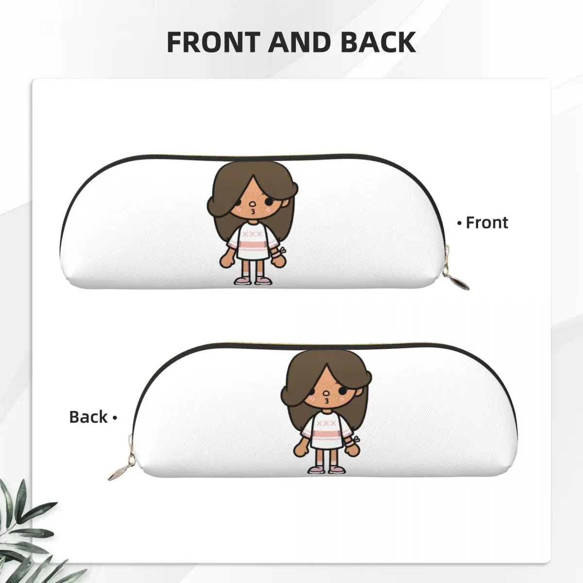 Toca Life Box - Toca Boca かわいい鉛筆ケース 鉛筆ポーチ 収納文具用品 ペンボックス 鉛筆バッグ 学生ギフト用