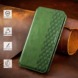 Magnetic Case For Samsung Galaxy S23 S22 S21 S20 FE Ultra S10 S9 S8 Plus S10E Note 20 10 Lite 5G Wallet Flip Book Leather Case