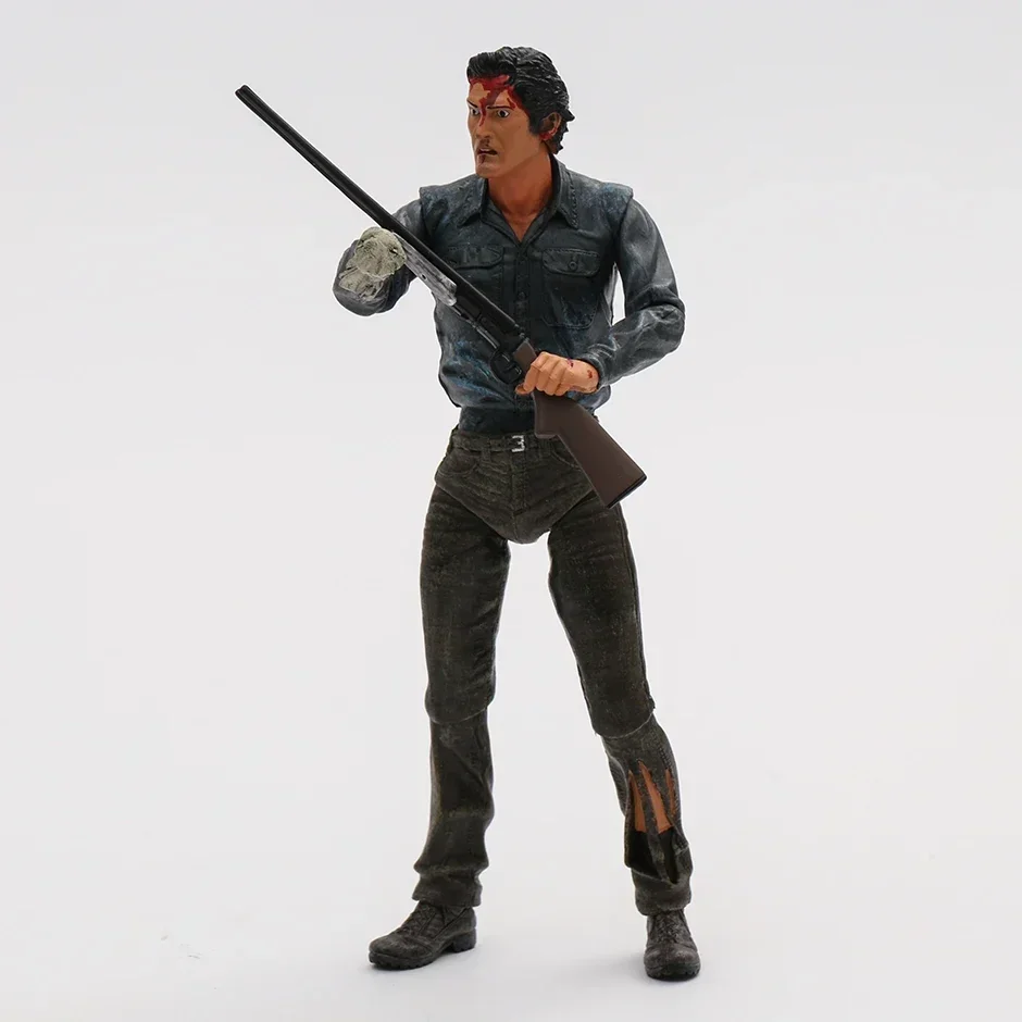 NECA Evil Dead 2 Dawn 얼티밋 애쉬 액션 피규어, 변경 가능한 액세서리 PVC 모델