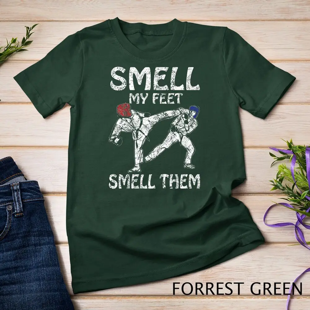 Taekwondo Smell My Feet Vintage Gift Unisex T-shirt