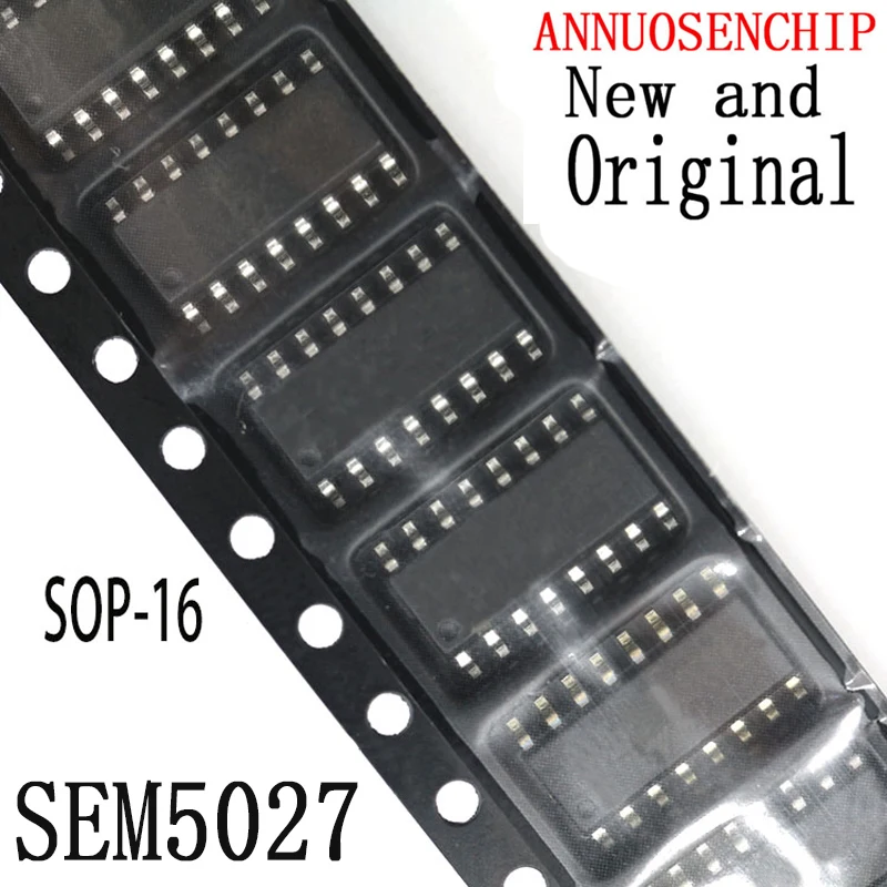 5PCS New And Original SOP16 SEM5027A SOP 5027A LCD Chip SOP-16 SEM5027