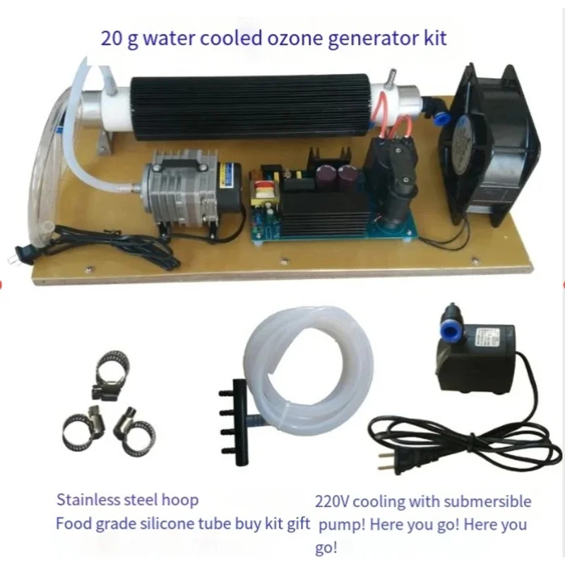 20 جرام مولد أوزون لتقوم بها بنفسك مجموعة أدوات معالجة المياه آلة الأوزون النباتات المعدنية المياه النقية