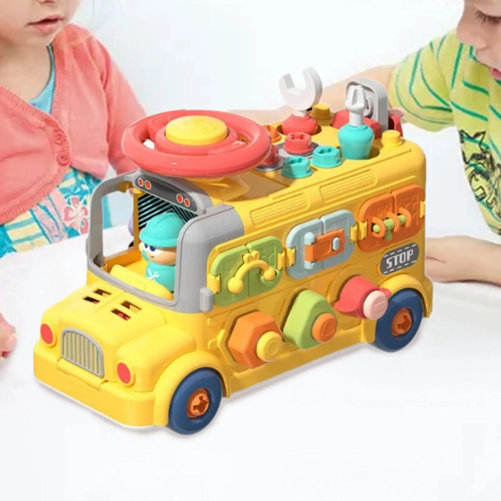 Zestaw narzędzi dla dzieci Śrubokręt Tablica Manipulacyjna Śruby i Śruby Aktywności Narzędzia