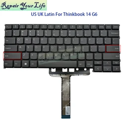 UK US Latin Keyboard For Lenovo ThinkBook 14 G6 IRL ABP 14