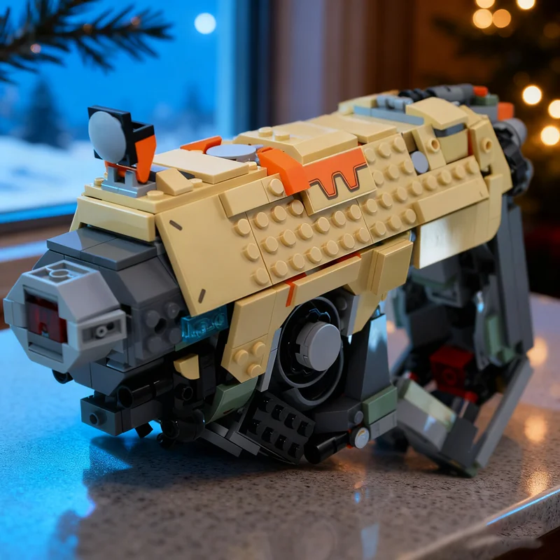 

601pcs MOC Bricktron Light Blaster Tracer s gun Model Building blocks Christmas gifts Construction Assemble DIY toy Brick Kids