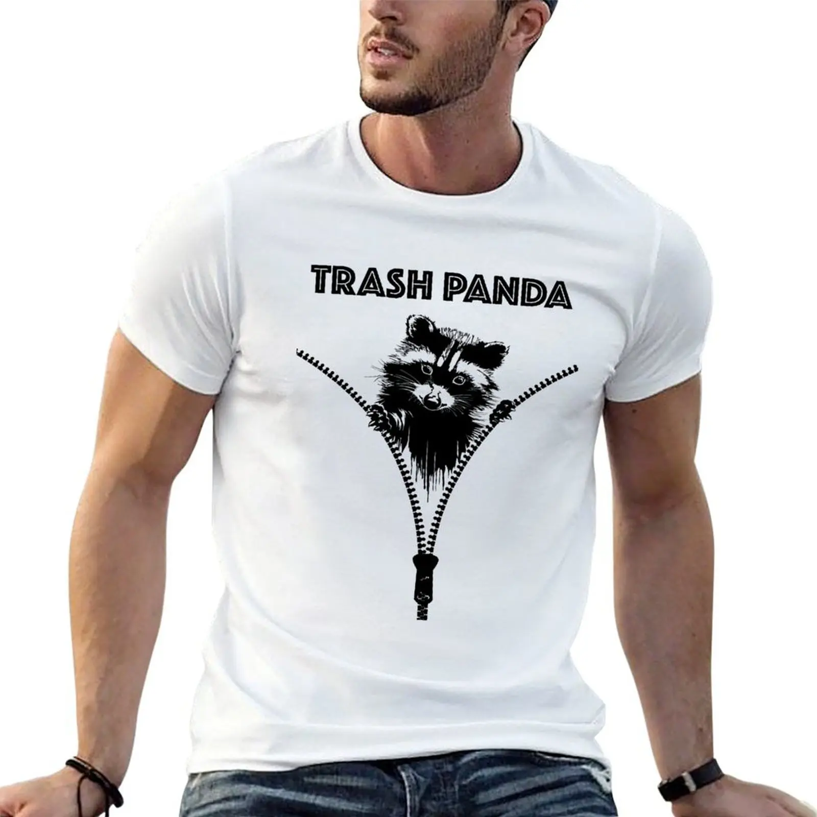 

shirts T-Shirt oversize prints Trash shirts t cotton shirts t t man Panda anime with