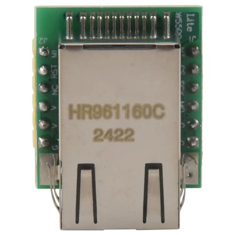 Módulo de Red Ethernet W5500 en Oferta, Interfaz SPI, Protocolo Ethernet/TCP/IP Compatible con Wiz820io, Módulo de Red Ethernet W5500