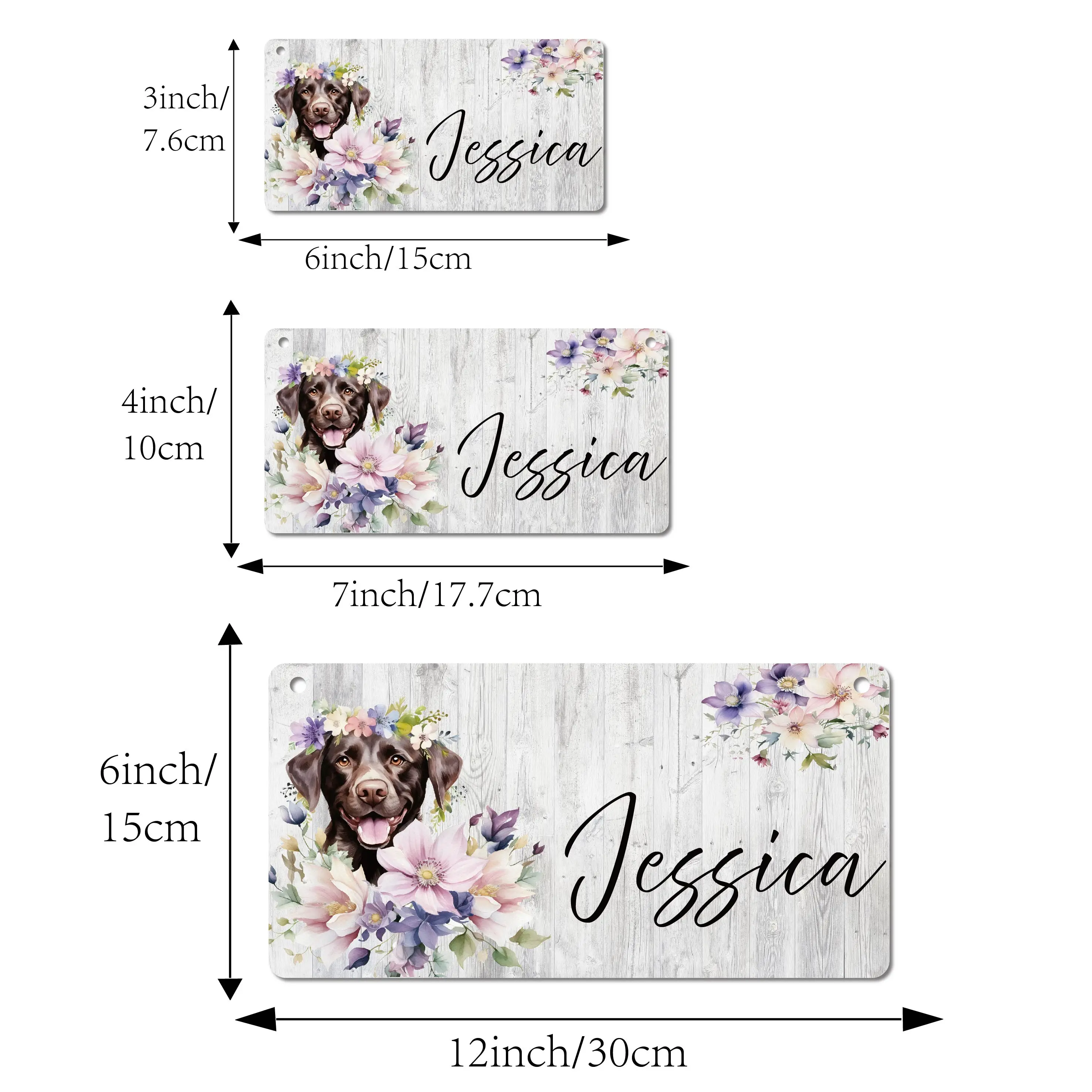 

1 pc cute Custom Name Hanging Sign Garden Plaque Home Art Decor For Living Room Decor