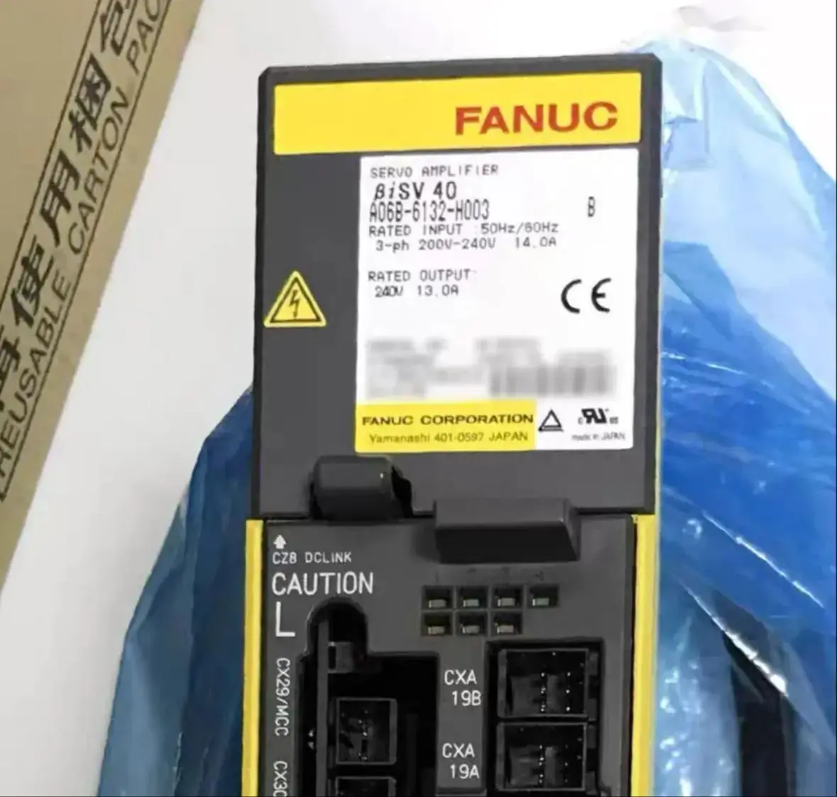 

A06B-6132-H003 Новый сервопривод Fanuc в наличии, быстрая доставка